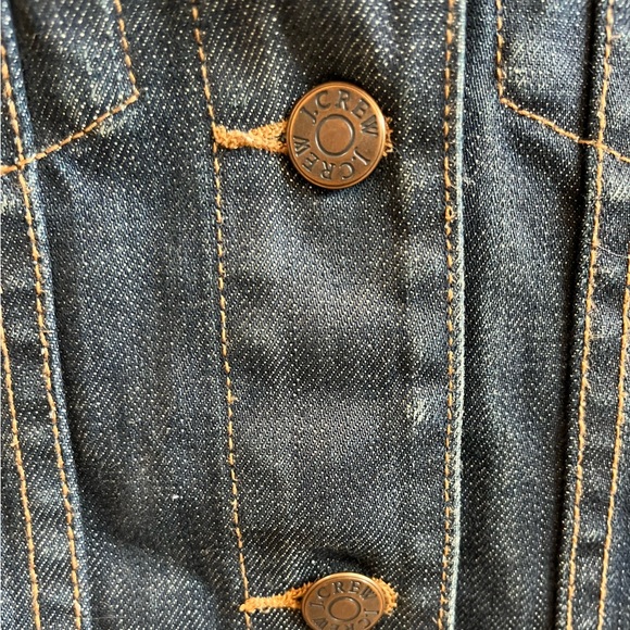 Vintage J.Crew Jean Jacket Dark Rinse (Circa 2000) women's - Picture 4 of 16